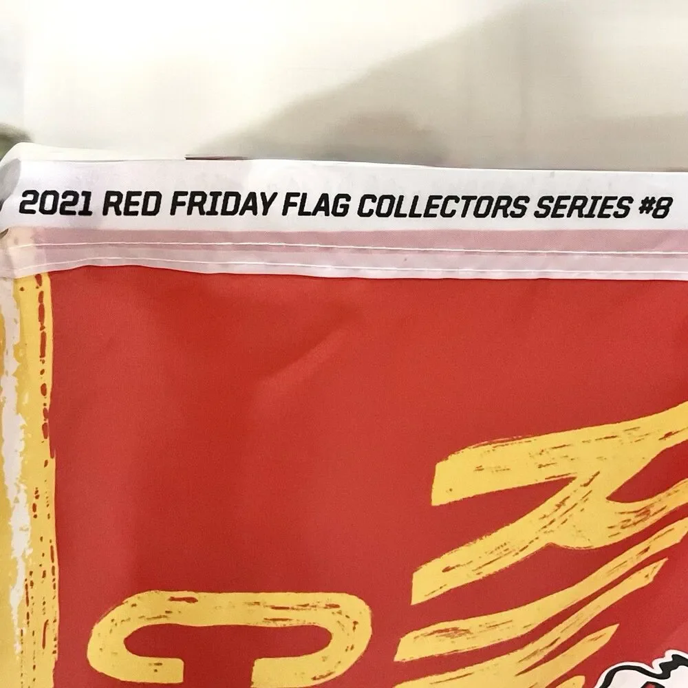 Chiefs Flag 2021 Kansas City KC Chiefs Kingdom Red Friday Flag McDonalds